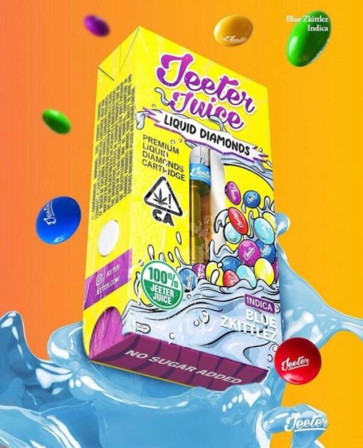 Jeeter Juice Blue ZKZ Vape Cartridge