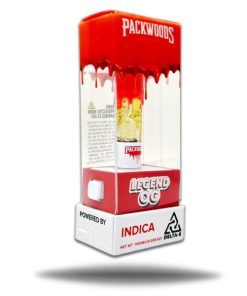 Buy Packwoods Disposable Vape – Legend OG (Indica) 1000mg UK
