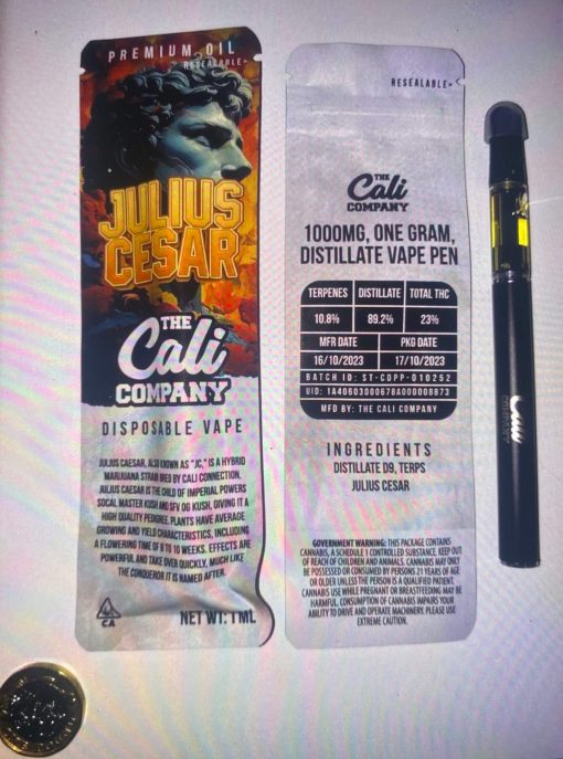 Buy The Cali Company 1000mg Disposable Vape UK