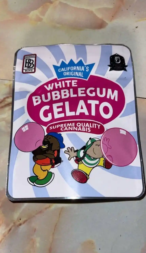 Buy Backpackboyz White Bubble Gum Gelato UK